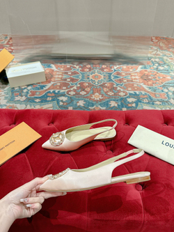Louis Vuitton Met Slingback Ballerina