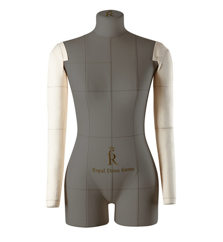 Комплект ручек к мягкому манекену Моника, бежевые, размер 42-44, тип фигуры Треугольник