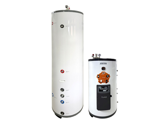 Водонагреватель ZOTA TUNA 300 косвенный т/о + ТЭН 5кВт нержавеющая сталь 40887