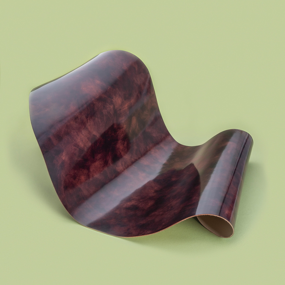 Shell cordovan Museum Burgundy (1,6-1,8 мм), кордован, цв. Бордовый