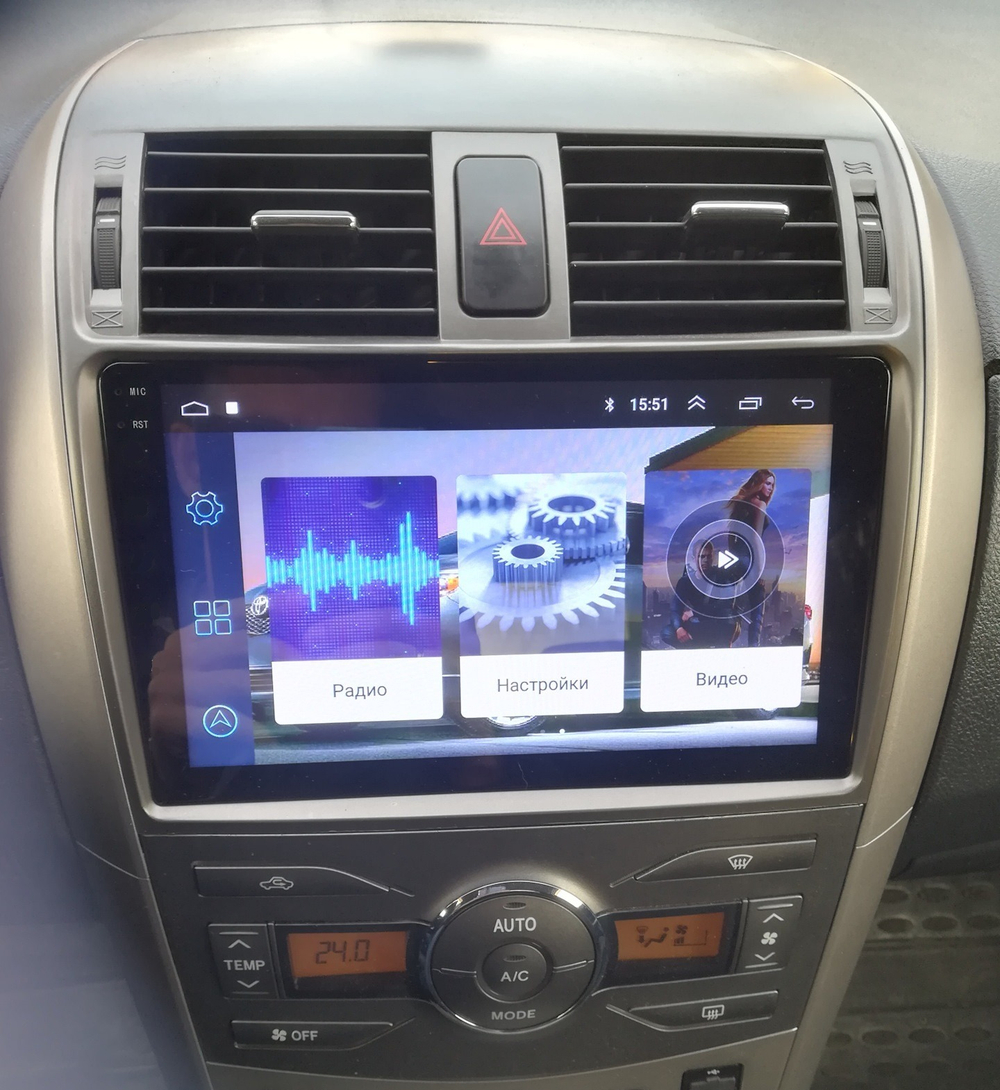 Магнитола для Toyota Corolla 150 2006-2013 (рамка тип 2) - Teyes CC3-2K-360 монитор 9.5" 2K QLED на Android 10, 6+128Гб, CarPlay, 4G SIM-слот, 4 камеры в комплекте