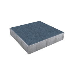 Тротуарная плитка КВАДРАТ 500х500 мм - Гранит Синий