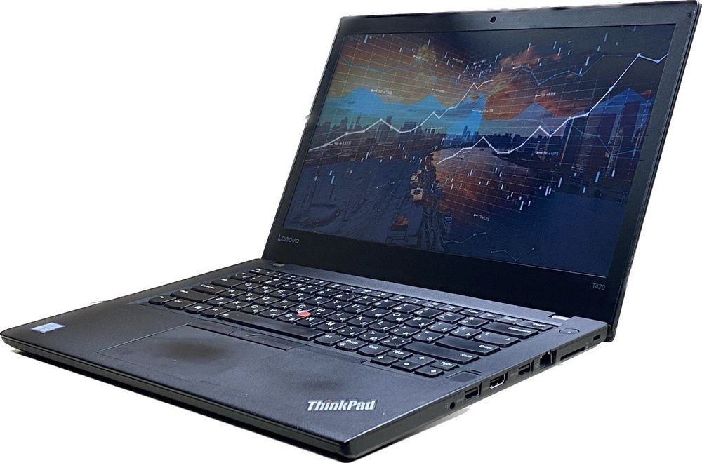 14" Уценённый ноутбук Lenovo Thinkpad T470 (1366x768, Intel Core i5-6300U, RAM 8ГБ, SSD 512ГБ, Intel HD Graphics 520, Win 10 Pro)