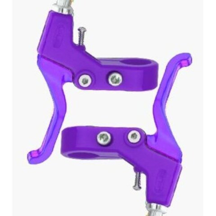 Тормозные ручки детские (пара), материал - пластик, фиолетовые,инд.уп.Vinca Sport VB 61 violet