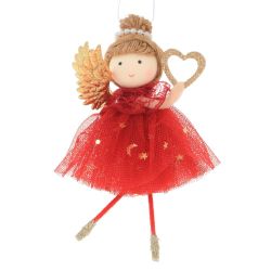 GAEM Изделие декоративное подвесное "Девочка", L10 W3 H14 см, 3в.