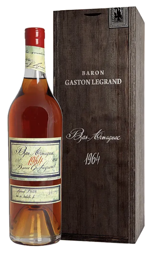 Арманьяк Baron G. Legrand 1964 Bas Armagnac, 0.7 л.