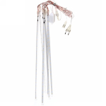 Гирлянда светодиодная 2,0 м*50 см 36 ламп LED «Тающая сосулька»,Теплый белый (8 трубок), 18 режимов