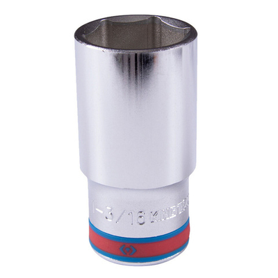 KING TONY (423538S) Головка торцевая глубокая шестигранная 1/2", дюймовая 1-3/16"