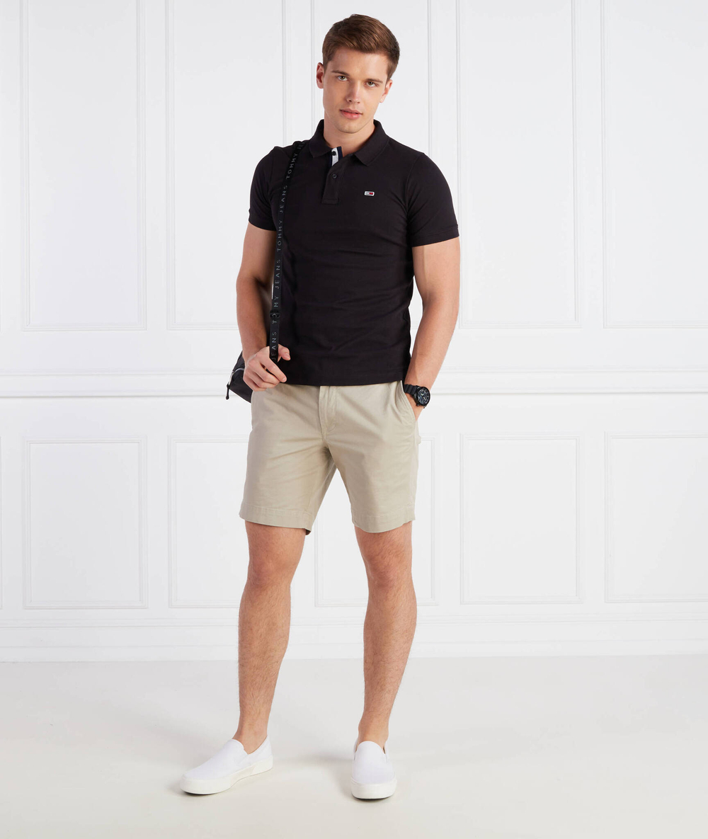 Поло Tommy Jeans - черный(DM0DM15370)