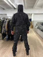 Костюм горка 6 весна-лето / черный питон