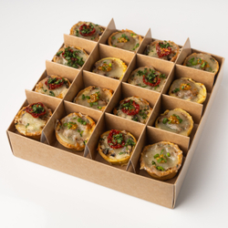 Бокс кишей с цыпленком и томленой телятиной