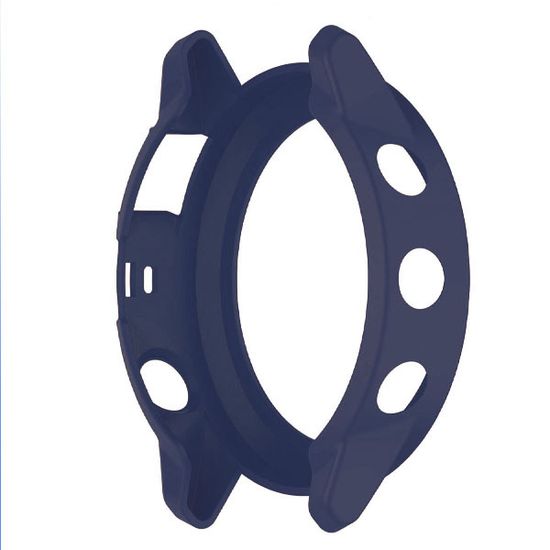 Защитный бампер чехол для часов Garmin MARQ Gen 2 Adventurer Athlete Aviator Captain Golfer материал TPU (Темно-синий)