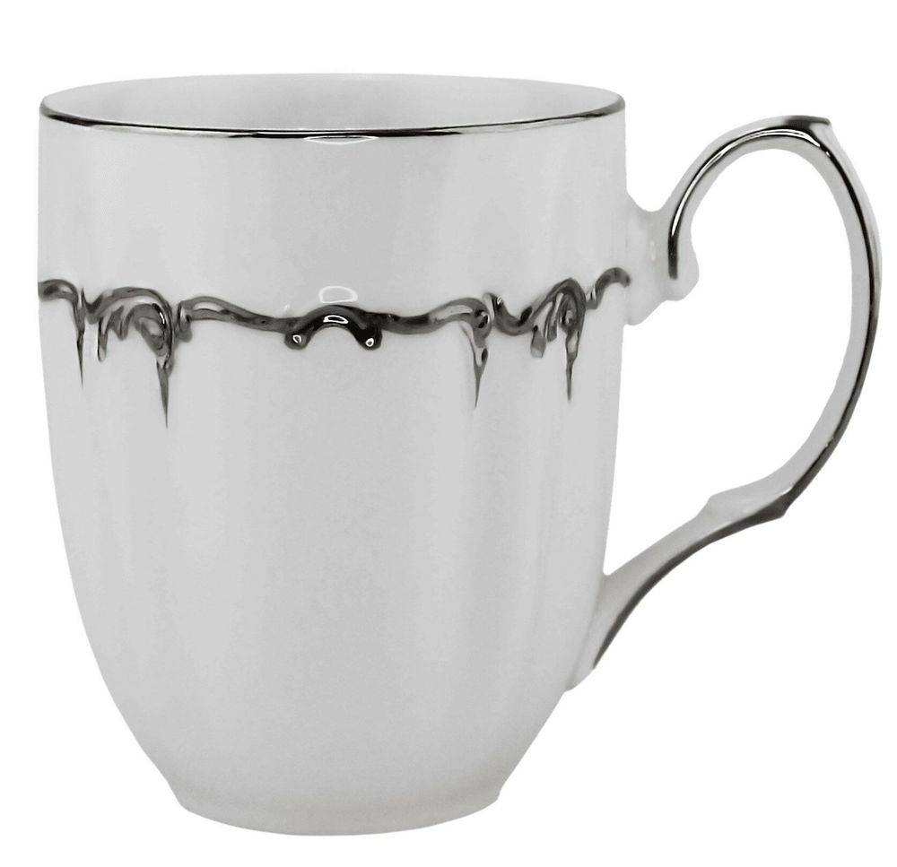 Lenardi 666-400 Кружка 450 мл ARGENTO в под.уп.(х24)Фарфор