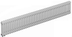 Низкие трубчатые радиаторы RIFAR TUBOG 180мм с нижним подключением