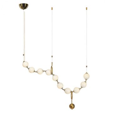 Подвесной светильник LED 22W 3000K 5022-10P бронза Cоcо LOFT IT