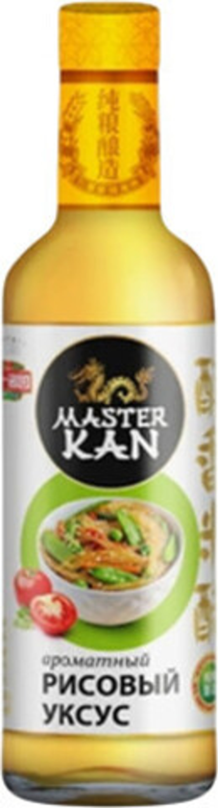 Master Kan Рисовый уксус, 500мл, стек.бут., блок 12шт.. Мастер Кан