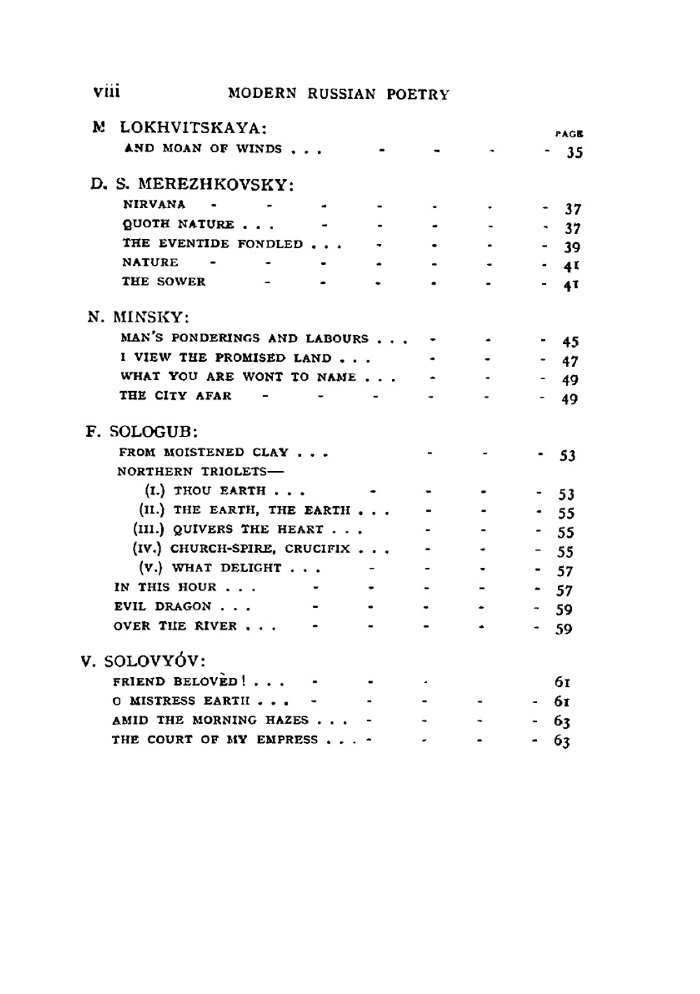 Modern Russian poetry. texts and translations | Paul Selver