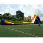 Надувная прямая водная горка «Экстремальный спуск», 55*12*10 м