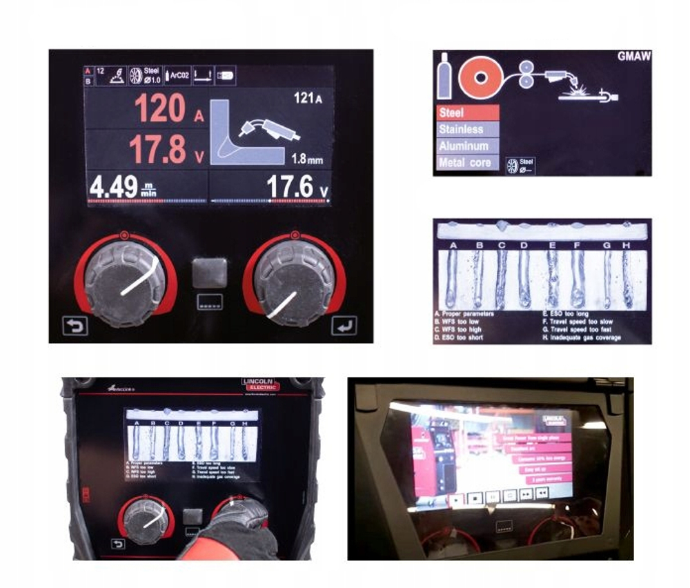 Полуавтомат сварочный POWERTEC I380C ADVANCED 400В 3Ф (K14288-2)