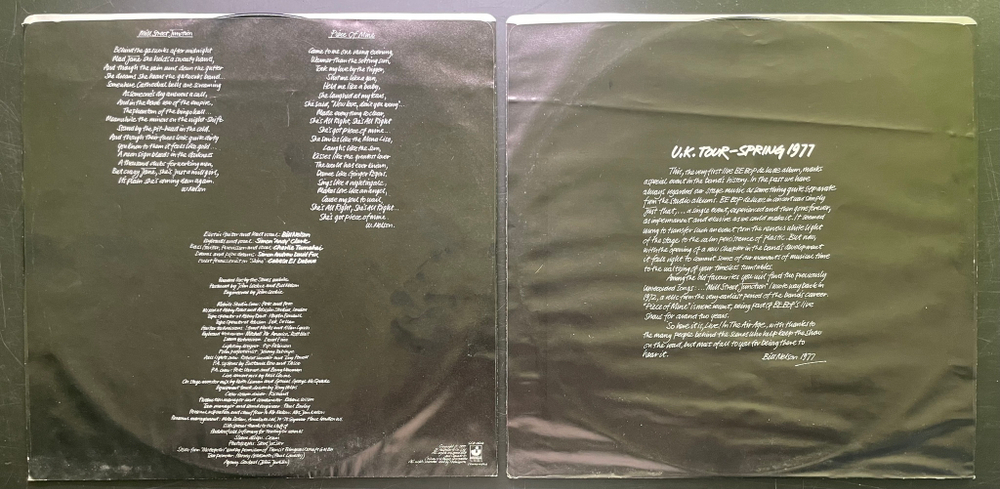 Be Bop Deluxe ‎– Live! In The Air Age 2LP (США 1977г.)