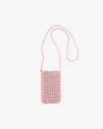 Вязаная сумочка FOS Розовая