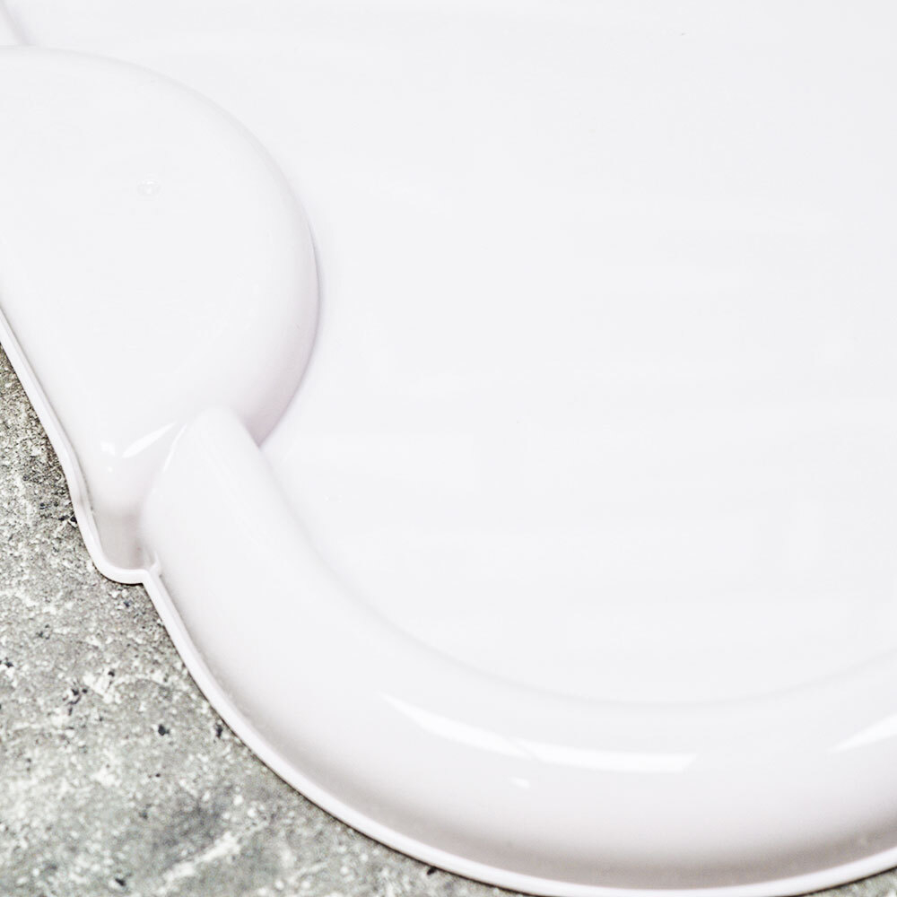 Поднос 405*335*27мм, светло-кремовый