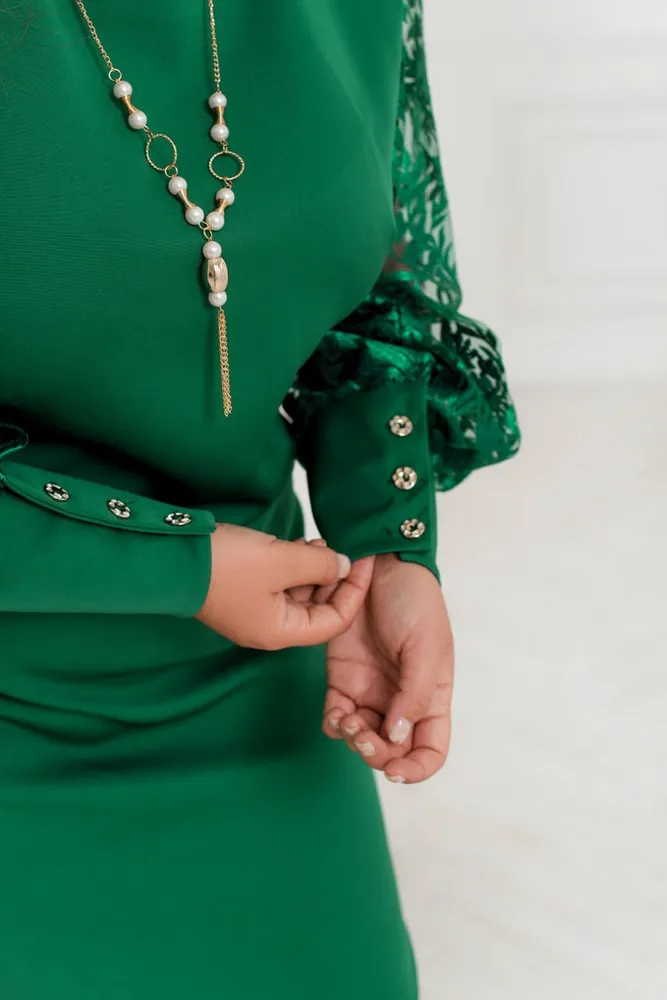 Платье 2330-зеленый Minova