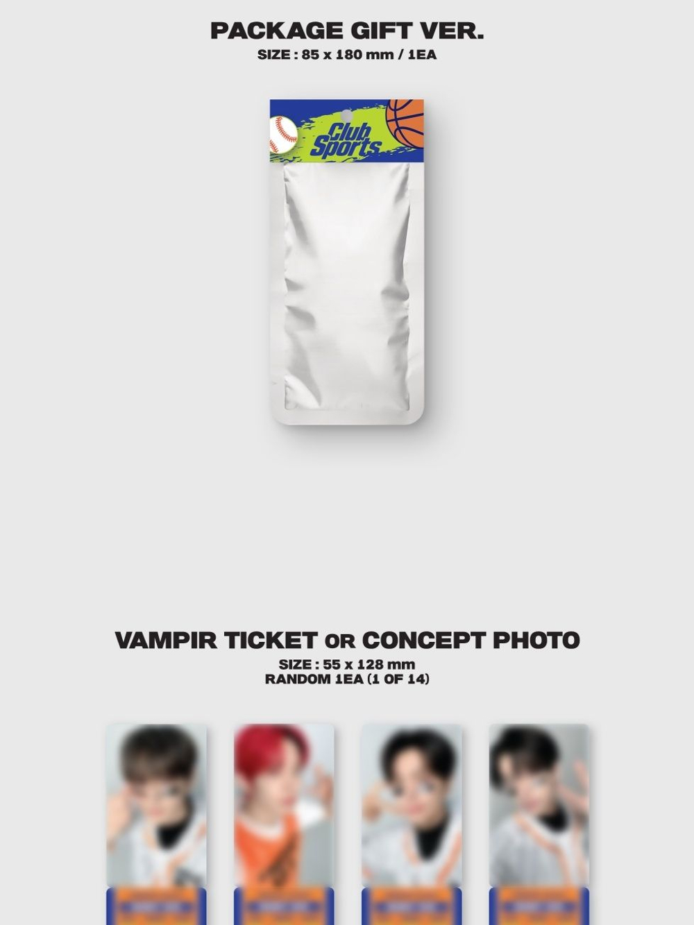 (ПРЕДЗАКАЗ) товары ENHYPEN - WORLD COUPON CARD COLLECTION CLUB SPORTS GIFT Version