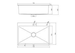 Мойка для кухни Fmark FSC7550C