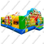 Надувной батут "Парк динозавров" 6*6*2,8 м