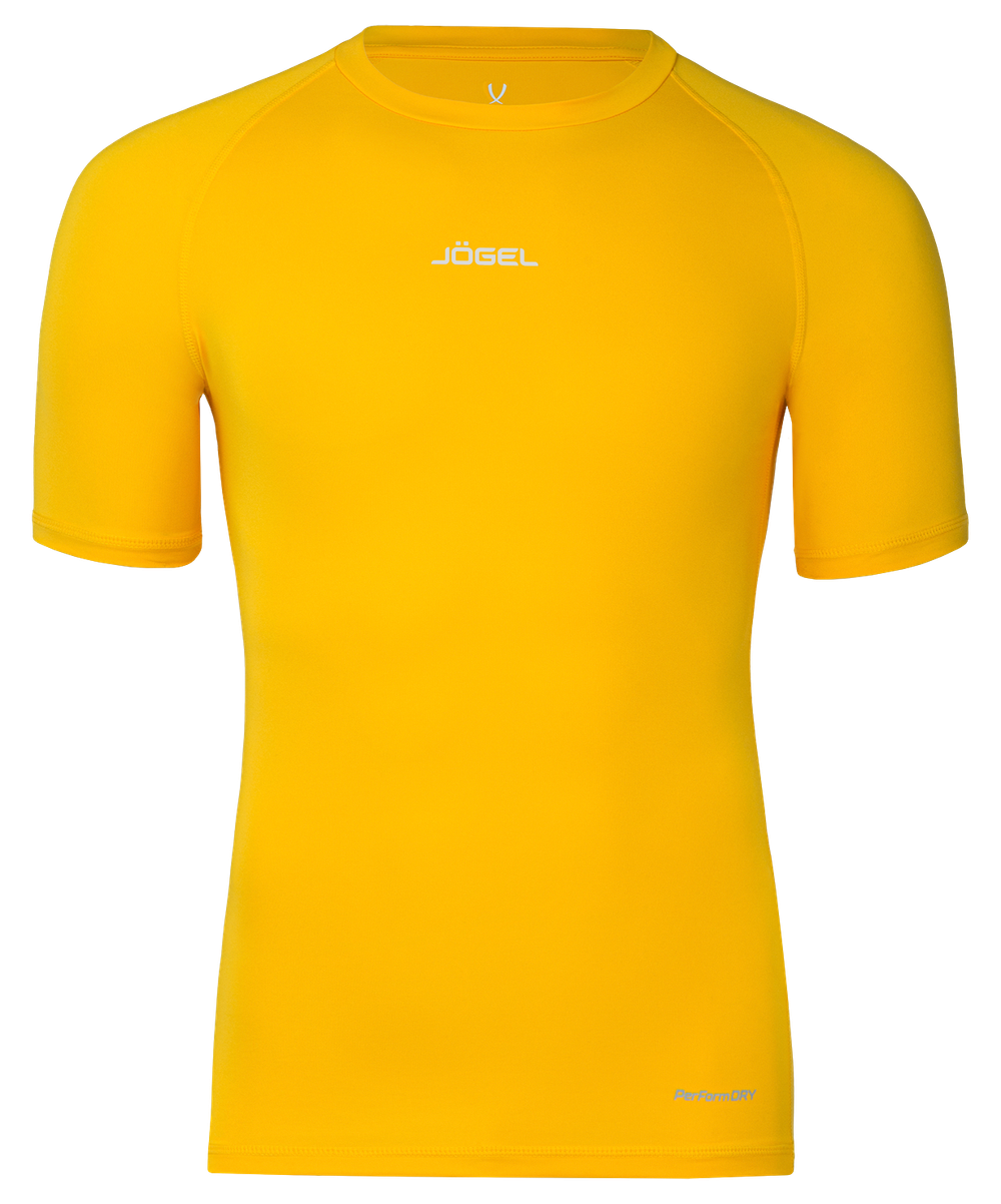 Футболка компрессионная с коротким рукавом CAMP PerFormDRY Baselayer SS Tee, желтый