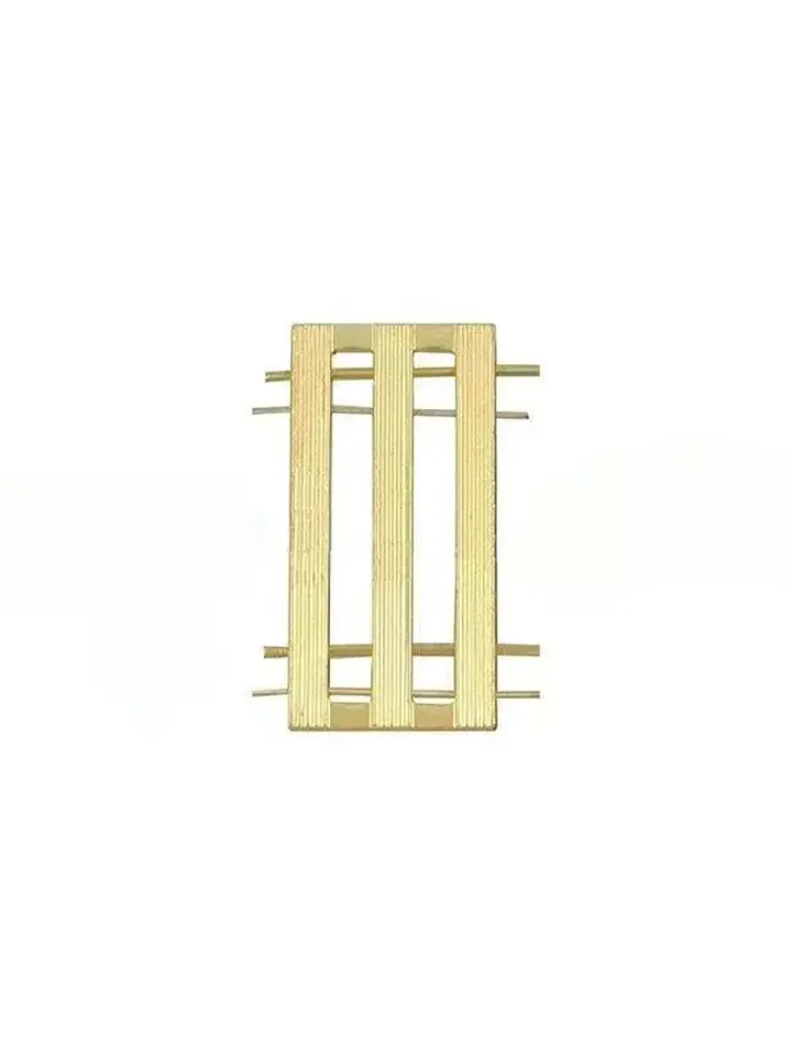 Лычка ФССП тройная металл золото