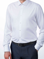 Сорочка мужская VESTER длинный рукав, цвет белый, бамбуковое волокно 51518 29