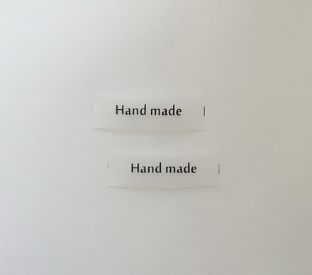 Силиконовая нашивка (бирка)