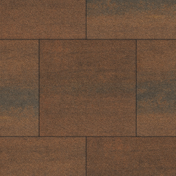 Тротуарная плитка КВАДРАТ 500х500 мм - Листопад гранит Мустанг