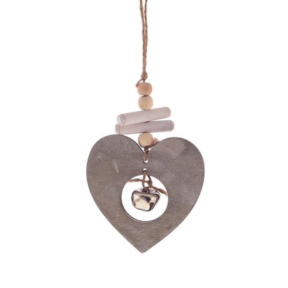 GAEM Украшение новогоднее "Сердце", L8 W1 H12 см, 3в.