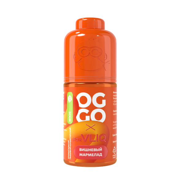 Купить Ароматизатор Oggo x VLiq Sour 14 мл - Вишневый Мармелад