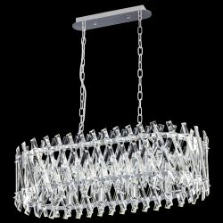Citilux Ингвар CL334301 Люстра подвесная хрустальная Хром