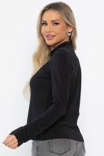 Водолазка трикотажная Лисса (черная) Б14298-22М LT Collection