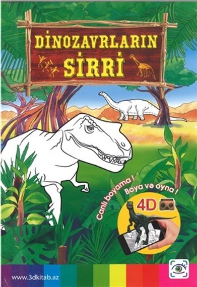Dinozavrlarin Sirri (3D Kitab)