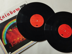 Винтажная виниловая пластинка LP Rainbow On Stage (Japan 1977) (Obi) Kill The King