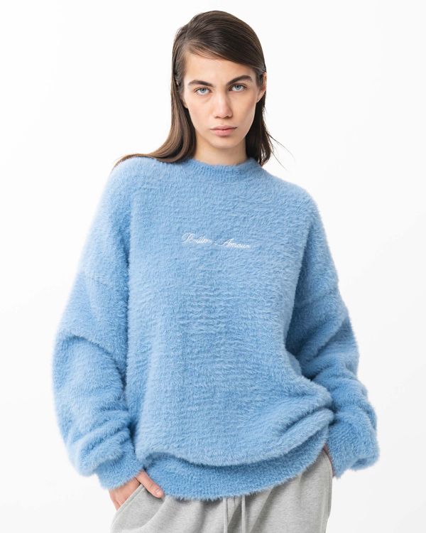 Свитер Wispy Clouds голубой - фото 3