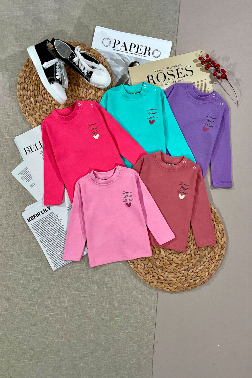 Лонгслив для девочек