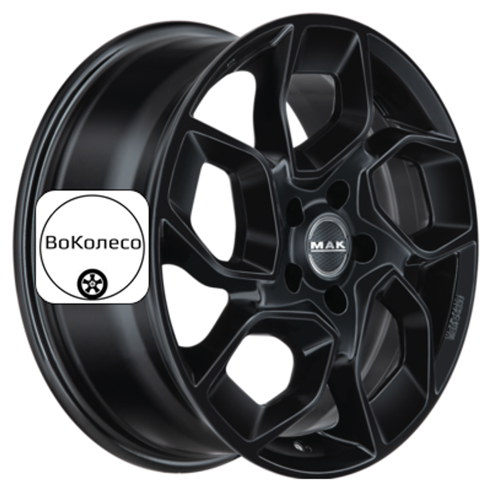 7x17/5x120 ET60 D65,1 Express Gloss Black MAK