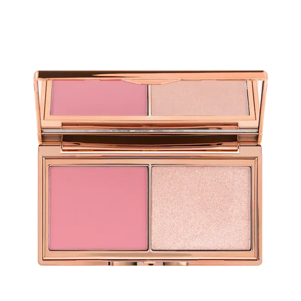 CHARLOTTE TILBURY Палетка румяна и хайлайтер Blush & Glow