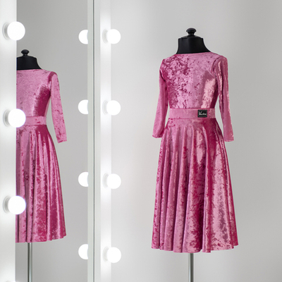 Standart 1-02-07-A | Рейтинговое платье для спортивных бальных танцев | Vasileva Dance