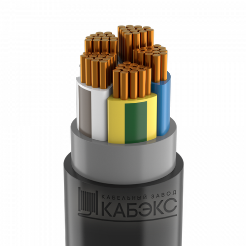 Кабель медный силовой в ПВХ изоляции ВВГнг(А)-LS-1 5х185 (мн) ГОСТ