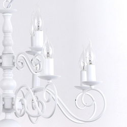 Подвесная люстра ARTE Lamp A1129LM-12WH