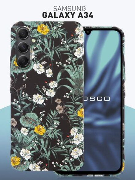 Чехол ROSCO для Samsung Galaxy A34 (арт.SS-A34-PRINTST-4 )
