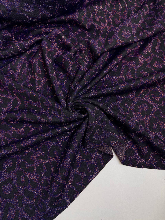 Трикотаж люрекс принт AVI#22